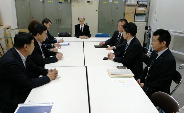 Director General Yao Visited Economic Affairs Bureau of Sendai in Japan